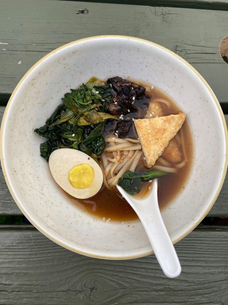 Veg Life Egg Ramen