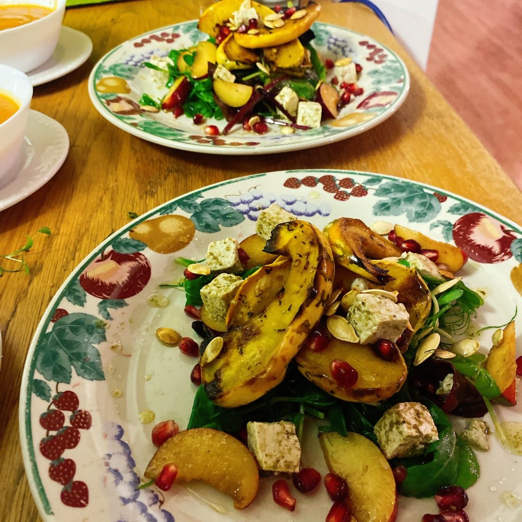 Roasted Squash & F*ta Salad